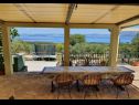 Maisons de vacances Mario - with pool & sea view: H(4+2) Supetar - Île de Brac  - Croatie  - terrasse