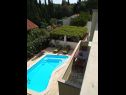 Maisons de vacances Silvia - open pool: H(10) Supetar - Île de Brac  - Croatie  - piscine