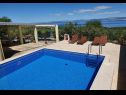 Maisons de vacances Mario - with pool & sea view: H(4+2) Supetar - Île de Brac  - Croatie  - maison