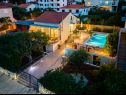 Maisons de vacances Maria - private pool & parking: H(4+1) Supetar - Île de Brac  - Croatie  - maison