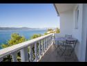 Appartements David - 20m from the beach with parking: A1(5), A2(5), A4(4) Arbanija - Île de Ciovo  - Appartement - A1(5): terrasse