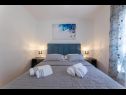 Appartements Nick - jacuzzi & seaview: A1(4+1) Mastrinka - Île de Ciovo  - Appartement - A1(4+1): chambre &agrave; coucher
