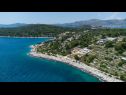 Maisons de vacances Maca - pool an view: H(8) Okrug Gornji - Île de Ciovo  - Croatie  - plage