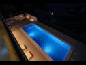 Maisons de vacances Maca - pool an view: H(8) Okrug Gornji - Île de Ciovo  - Croatie  - piscine