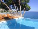 Maisons de vacances Sea front - with pool: H(15+2) Okrug Gornji - Île de Ciovo  - Croatie  - piscine