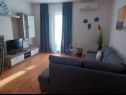 Appartements Marijica - 100m from the beach A1(4), A2(6) Okrug Gornji - Île de Ciovo  - Appartement - A1(4): séjour