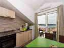 Appartements Tamara - great view: A1(2) Okrug Gornji - Île de Ciovo  - Appartement - A1(2): cuisine salle à manger