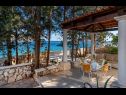 Maisons de vacances Varija - 10 M from the beach : H(6) Okrug Gornji - Île de Ciovo  - Croatie  - terrasse