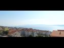 Appartements Zdravko B1(4+1) Crikvenica - Riviera de Crikvenica  - Appartement - B1(4+1): vue sur la mer
