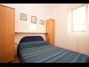Appartements Miro - 300 m from sea: A1 Plavi(2+2), A2 Crveni(2+2), A3 Zeleni(2+2) Jadranovo - Riviera de Crikvenica  - Appartement - A1 Plavi(2+2): chambre &agrave; coucher
