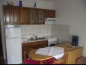 Appartements Marija - seaview: A1(2+1), A2(4), A3(2), A4(6+2) Novi Vinodolski - Riviera de Crikvenica  - Appartement - A3(2): cuisine salle à manger