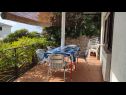 Appartements Ivy - 300 m to the sea: A1(5), B2(5) Selce - Riviera de Crikvenica  - Appartement - A1(5): terrasse