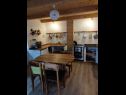Appartements Mimi - countryside cottage: A1(2) Plaski - Croatie continentale - Appartement - A1(2): cuisine salle à manger
