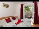 Appartements Mira - comfy with garden : A1 Žuti (2+2), A2 Crveni (2+2) Dubrovnik - Riviera de Dubrovnik  - Appartement - A2 Crveni (2+2): chambre &agrave; coucher