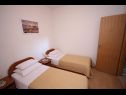 Appartements et chambres Nikola 1 - free parking: SA1(2+2), A5(3+1), A6(4+1), A8(4+1), R4(2), R7(2) Mlini - Riviera de Dubrovnik  - Appartement - A6(4+1): chambre &agrave; coucher