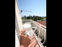 Appartements Nikola - free parking A11(4+1), A12(4) Mlini - Riviera de Dubrovnik  - Appartement - A12(4): balcon