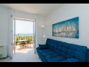Appartements et chambres Villa Bouganvillea - sea view & garden: A1 Deluxe (2+1), A2 Superior (2+1), A3 Comfort (2+1), A4 Premium (2+1), R1 Deluxe (2), R2 Comfort (2) Mlini - Riviera de Dubrovnik  - Appartement - A1 Deluxe (2+1): séjour