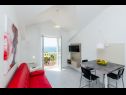 Appartements et chambres Villa Bouganvillea - sea view & garden: A1 Deluxe (2+1), A2 Superior (2+1), A3 Comfort (2+1), A4 Premium (2+1), R1 Deluxe (2), R2 Comfort (2) Mlini - Riviera de Dubrovnik  - Appartement - A4 Premium (2+1): séjour