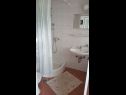Maisons de vacances Villa Marija - terrace H(6) Trsteno - Riviera de Dubrovnik  - Croatie  - H(6): salle de bain W-C