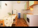 Appartements Josip - 100 m from beach: A1(2+2), A2(2+2), A3(4+2), A4(4), A5(2+2), A6(4+2) Ivan Dolac - Île de Hvar  - Appartement - A4(4): cuisine salle à manger