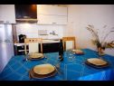 Appartements Ana - sea view; A1(2+1), A2(2+1), A3(4+1) Zavala - Île de Hvar  - Appartement - A3(4+1): cuisine salle à manger