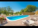 Appartements Marinko - with pool : A1(4+1) , A2(4+1), A Kuca(4+1) Barban - Istrie  - piscine