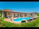 Maisons de vacances Villa Lorena - private pool: H(8) Barban - Istrie  - Croatie  - maison