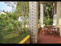 Appartements Ljilja - nice garden: A1(4) Fazana - Istrie  - Appartement - A1(4): terrasse