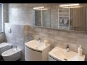 Appartements Roma - with terrace : A1(4) Fazana - Istrie  - Appartement - A1(4): salle de bain W-C