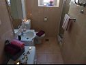 Appartements Rajka - 20 m from beach: Rajka(4) Koromacno - Istrie  - Appartement - Rajka(4): salle de bain W-C