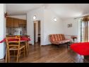 Appartements Perci- cosy and comfortable A1 Novi(2+2) , SA2 Stari(2) Krnica - Istrie  - Appartement - A1 Novi(2+2) : cuisine salle à manger