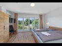 Maisons de vacances Martina - large luxury villa: H(8+2) Labin - Istrie  - Croatie  - H(8+2): chambre &agrave; coucher