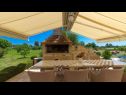 Maisons de vacances Kova - private pool: H(8+2) Liznjan - Istrie  - Croatie  - terrasse de jardin