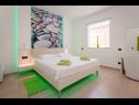 Appartements Fimi- with swimming pool A1 Blue(2), A2 Green(3), A3 BW(4) Medulin - Istrie  - Appartement - A2 Green(3): chambre &agrave; coucher