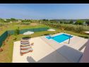 Maisons de vacances Berto - with pool: H(4+2) Pomer - Istrie  - Croatie  - H(4+2): vue