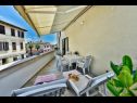 Appartements Ariana - central & comfy: A1(4) Porec - Istrie  - vue de la terrasse