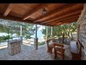 Appartements Lukovac - directly at the beach: A1(6), A2(2+2) Blato - Île de Korcula  - Appartement - A2(2+2): terrasse