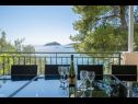 Maisons de vacances Momento - peaceful resort : H(10) Blato - Île de Korcula  - Croatie  - H(10): vue de la terrasse