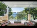 Maisons de vacances Momento - peaceful resort : H(10) Blato - Île de Korcula  - Croatie  - H(10): terrasse couverte