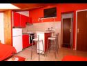 Appartements et chambres Ivo - 20m from the sea: A1(2), A2(2), A3(2+2), A4(2+2) Racisce - Île de Korcula  - Appartement - A4(2+2): cuisine salle à manger