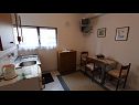Appartements True SA1(2), A2(6) Malinska - Île de Krk  - Appartement - SA1(2): cuisine salle à manger