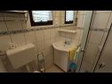 Appartements True SA1(2), A2(6) Malinska - Île de Krk  - Appartement - A2(6): salle de bain W-C