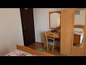 Appartements True SA1(2), A2(6) Malinska - Île de Krk  - Appartement - A2(6): chambre &agrave; coucher