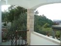 Appartements Marija - olive garden: A1(2+1) Omisalj - Île de Krk  - Appartement - A1(2+1): terrasse couverte