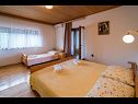 Appartements Marica A1(3+1) Vrbnik - Île de Krk  - Appartement - A1(3+1): chambre &agrave; coucher