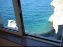 Maisons de vacances Bernardica - on cliffs above sea: H(6+2) Vrbnik - Île de Krk  - Croatie  - H(6+2): vue de la fen&ecirc;tre