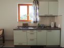 Appartements Smilja - 150 m from pebble beach: A1(2+2), A2(2+1), SA3(2) Baska Voda - Riviera de Makarska  - Appartement - A2(2+1): cuisine