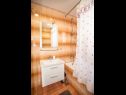 Appartements Anđelko - air conditioning: A1(6+2), A2(6+2) Baska Voda - Riviera de Makarska  - Appartement - A2(6+2): salle de bain W-C