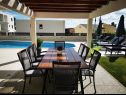 Appartements Villa Esse - heated pool & seaview: A1(2+2), A2(4+2), A3(2+2), A4(4+2), A5(2+2) Baska Voda - Riviera de Makarska  - terrasse