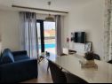 Appartements Villa Esse - heated pool & seaview: A1(2+2), A2(4+2), A3(2+2), A4(4+2), A5(2+2) Baska Voda - Riviera de Makarska  - Appartement - A5(2+2): séjour